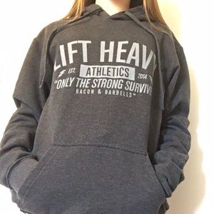 Lift Heavy Hoodie.
